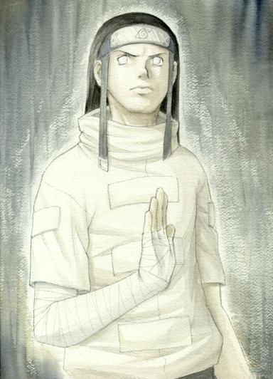 Neji Hyuuga, prodigy in the rain